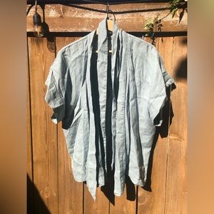 NotPerfectLinen Linen Wrap Jacket